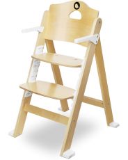 Стільчик для годування Lionelo Floris White natural
